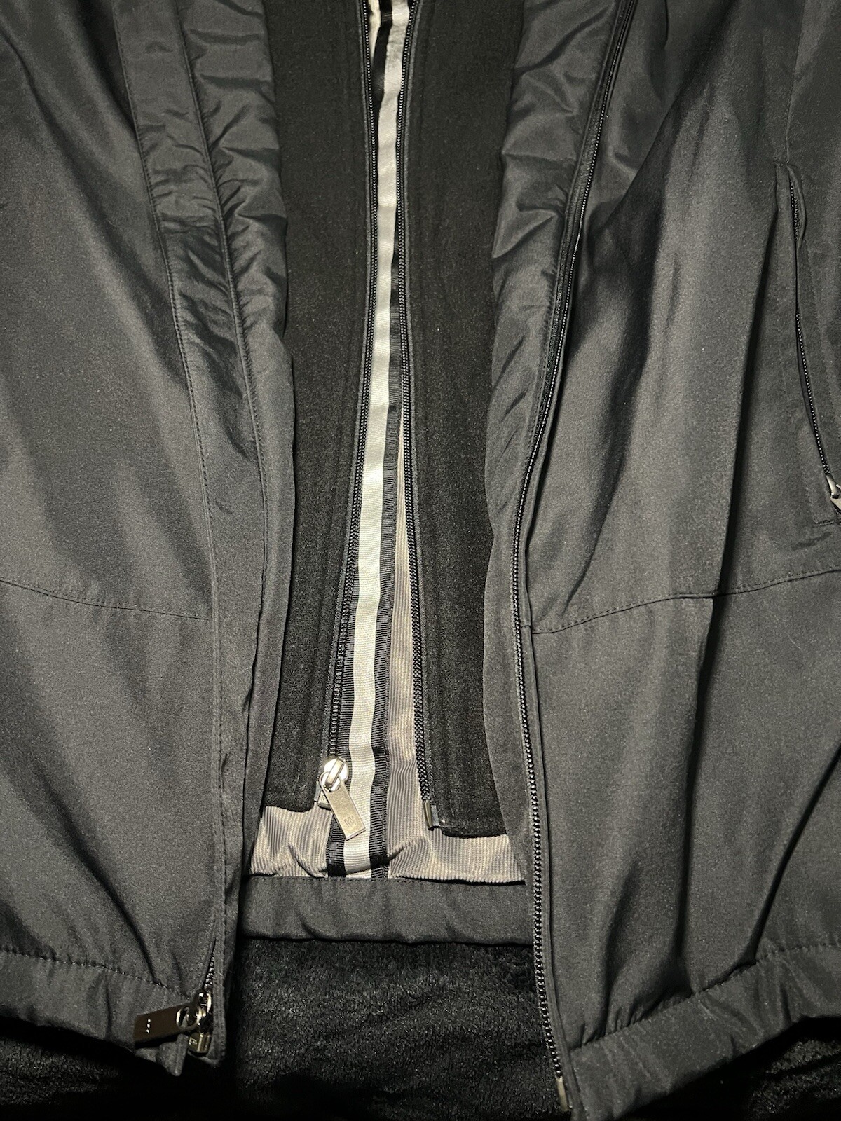 ‘Weatherproof’ Men’s Solid Black Heavy Mid Length… - image 6