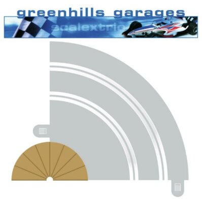 Greenhills Scalextric Radius 1 Curve Inner Border x 2 C8279 - BNIP - MACC446