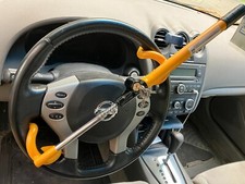Arsn Twin Hooks Steering Wheel Lock Auto Anti-theft Device Model 6009l