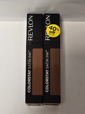 NEW 2 PACK Revlon Liquid Lipstick ColorStay Satin Ink #003 IN SO DEEP