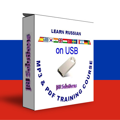 Learn To Speak fluent Russian Language USB Course, MP3 & PDF, language of Russia