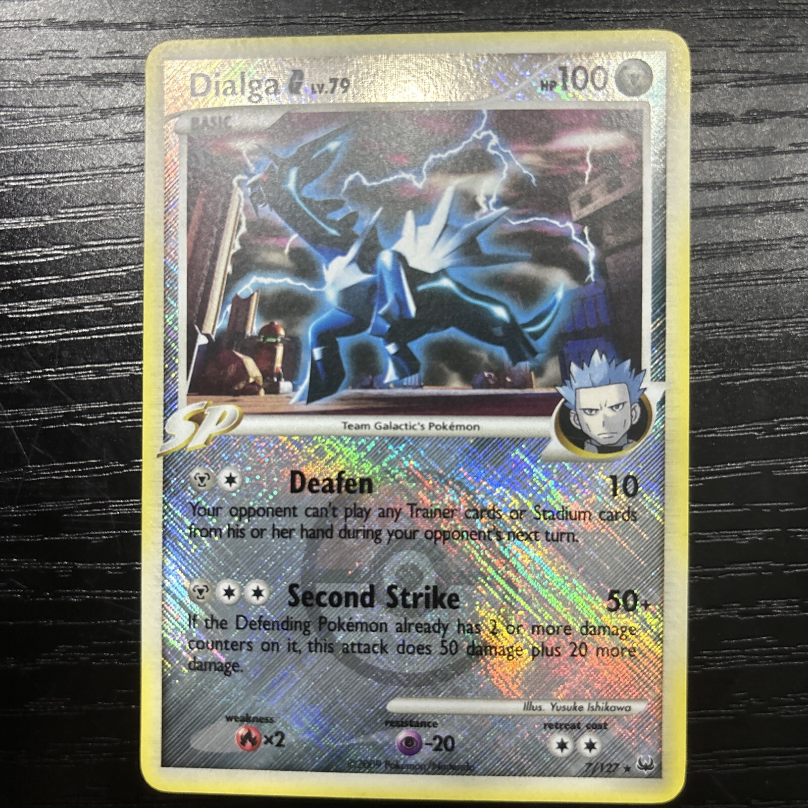 Dialga G 7/127 Platinum Holo