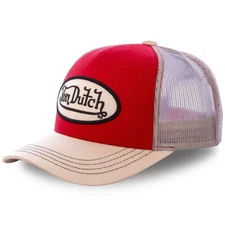 VON DUTCH Style Trucker Cap Tampa - Foam Baseball Cap Logo Mesh Cap Hat
