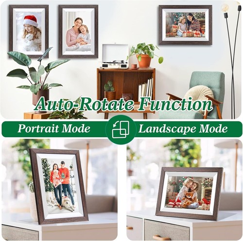 High-Definition 10.1 Inch Touch Screen Photo Frame with Frameo APP Connectivity - Picture 8 of 8