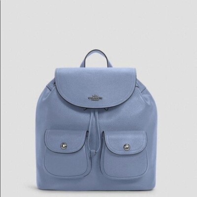 Coach 6145 Pennie in Pebble Leather Backpack UK