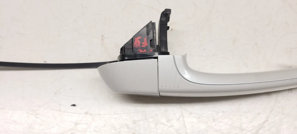 Manija de puerta de acceso confort pasajero trasero derecho bmw f31 328 metal blanco mineral Foto 2 de 4