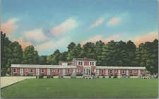 Lewis Motel Olanta South Carolina Exterior View Vintage Postcard - Unposted
