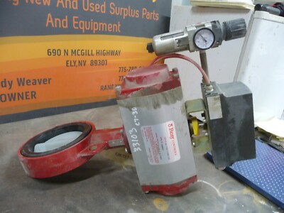Bray Controls 6'' Valve with Double Acting Actuator and Positioner SSP0049193-Y
