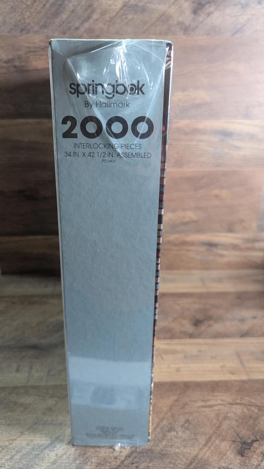 Vintage Springbok Glorious Glass 2000 PC Puzzle Sealed - Image 2 of 3