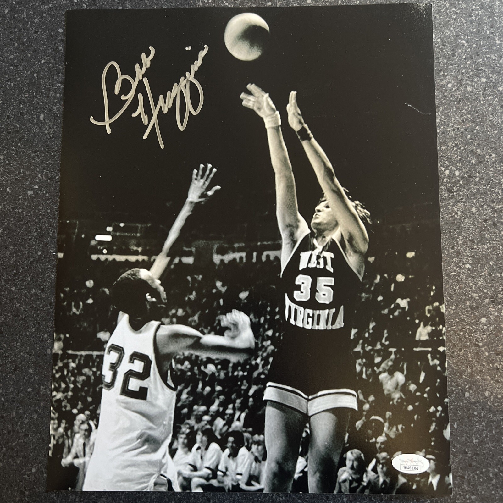 Bob Huggins Autographed Signed West Virginia Mountaineers COACH WVU 11x14 Photo!! JSA Witness Certified! (3) 