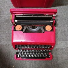 Olivetti Valentine Typewriter retro Vintage not tested, As-Is thumbnail