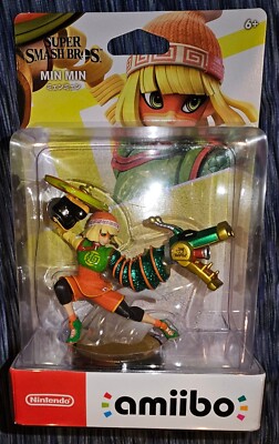 New Min Min Nintendo Amiibo Super Smash Bros Ultimate NIB Switch