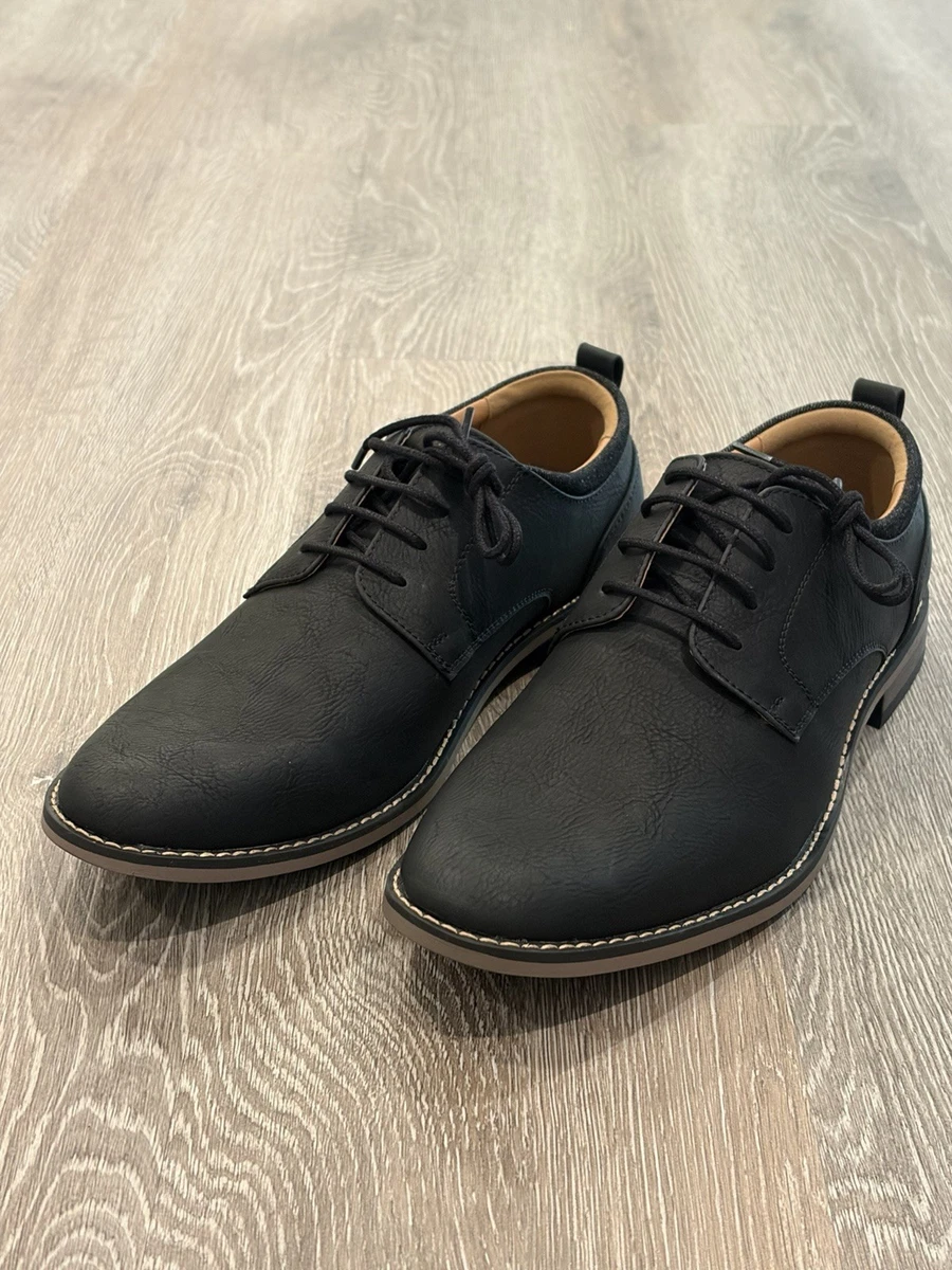 NWT Perry  Ellis Portfolio Drexler II RB. Black Oxfords Size 9.5 Wide Perry Ellis Black Oxford Dress Shoes for Men for sale | eBay main image 3