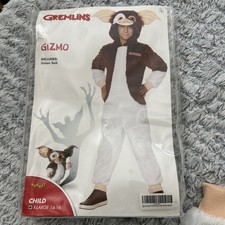 Gizmo Gremlins One Piece Costume Dress-up Childs Kids XL Spirit Halloween