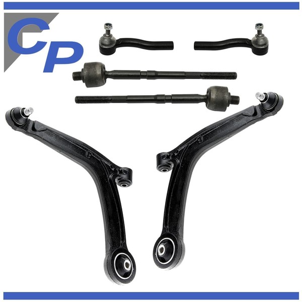 2 Querlenker Vorne FüR Fiat Panda 169 2 Spurstangenkopf Axialgelenk Links Rechts-image