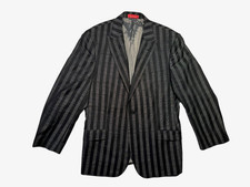 Giacca blazer TIGLIO ROSSO x MADE IN ITALIA grigio a righe SUPER 150s SPORT COAT PICCOLA