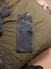 Ariat Rebar Mens M4 Relaxed Bootcut Jeans Work Cowboy Medium Wash Denim 34x30