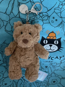 Jellycat Bartholomew Bear Bag Charm | eBay