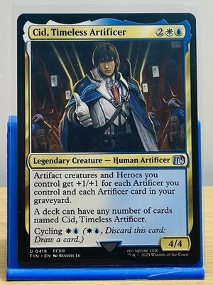 Cid, Timeless Artificer (0418) Final Fantasy Regular MTG