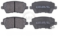 A.B.S. Bremsbelagsatz Scheibenbremse 37873 FüR K14 Note Micra Nissan E12 5 4 DIG