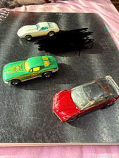 Hot Wheels 3 Car Vintage Loose Lot Corvette Stingray Pontiac Rageous Smiley