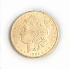 1884 O Morgan Silver Dollar Coin BU New Orleans Uncirculated