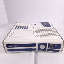 Microsoft Xbox 360 R2D2 Star Wars Limited Edition Console 320GB HD TESTED Works