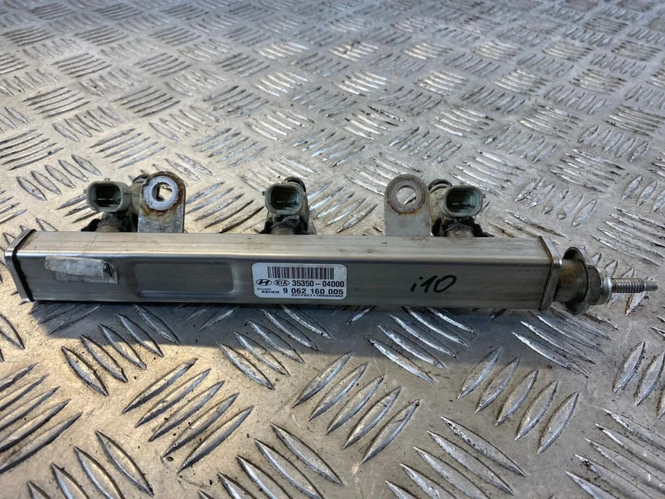 Hyundai i10 2017 Kraftstoffverteiler Einspritzleiste Verteilerrohr 3535004000 - Imagen 3 de 4
