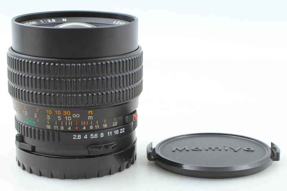 [Near MINT] Mamiya Sekor C 45mm F2.8 N Lens M645 1000s Super Pro TL From JAPAN - Image 3 of 4