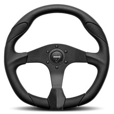 Momo Qrk35bk0b Quark Black 350 Mm Urethane Steering Wheel