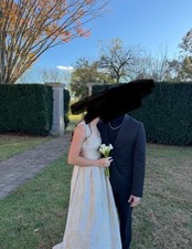 Runa Vintage Champagne Maxi Dress azazie