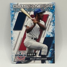 2021 Topps Opening Day Outstanding Opening Day Billy Williams #7 CHC