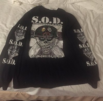 Stormtroopers of Death SOD Long Sleeve Shirt Unisex All Size MC1173