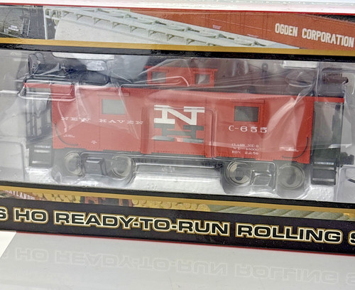 Atlas 6309-3 escala HO NE-6 cúpula caboose New Haven # C-655 nuevo en caja | Condition: New