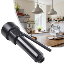 Faucet Shower ABS Black Easy To Install Faucet Shower Setting For G1/2inch Pipes