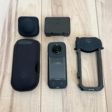 Insta360 X3 360 Action Camera with Cage Lens Guards Caps and Cases