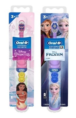2 Oral B Kids Toothbrush, Pro Health Battery Powered Kids Toothbrush 3+