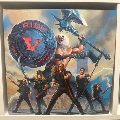 Riot V - Live At Keep It True Festival - 2LP Clear W/ White Red Blue Splatter LE