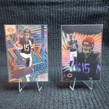 Panini Rome Odunze Rookie Card Lot Shining Stars #10 #14 Bears 2024 NFL