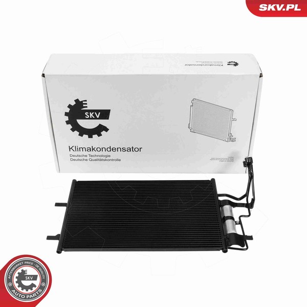Esen SKV Kondensator Klimaanlage Aluminium Mit Trockner FüR Mazda 3 1.6 1.4-image