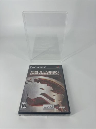 Mortal Kombat Armageddon Playstation 2 PS2 NEW SEALED with Hard Protective Case