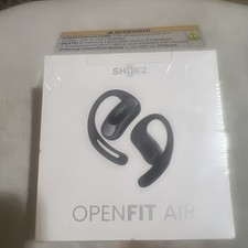 Shokz OpenFit Air Open-Ear True Wireless Earbuds - Black -NEW SEALED
