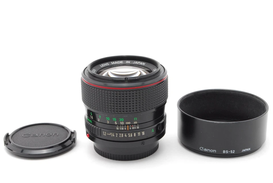 [COMO NUEVO] Lente Prime Estándar Canon FD NFD 50 mm f/1,2 L MF de JAPÓN Foto 2 de 4