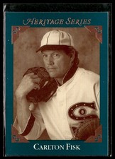1992 Studio #BC-2 Carlton Fisk Heritage White Sox Baseball Card 3601R