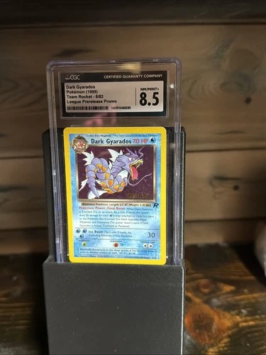 CGC 8.5 Dark Gyarados Pokemon Team Rocket (1999) Prerelease Promo 🔥🔥