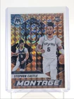 STEPHON CASTLE 2024-25 MOSAIC BASKETBALL MONTAGE ROOKIE BRONZE RC /75 Q4990