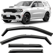 in-Channel Incredibly Durable Rain Guards for Dodge Durango For Durango 11-26