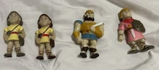 Bible Toys PVC Figures Lot 4 Biblical Real Stories From Bible David & Goliath