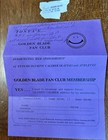 Tanya Harding Golden Blade Fan Club Application Olympic Skater Nancy Kerrigan — photo 1