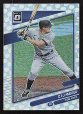 2021 Donruss Optic DJ LeMahieu Crisis #145 Toilet Paper Prizm Card